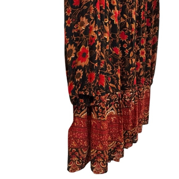 Women’s Billabong Hearts Desire Long Sleeve Floral Mini Dress: Size Small - Picture 4 of 8